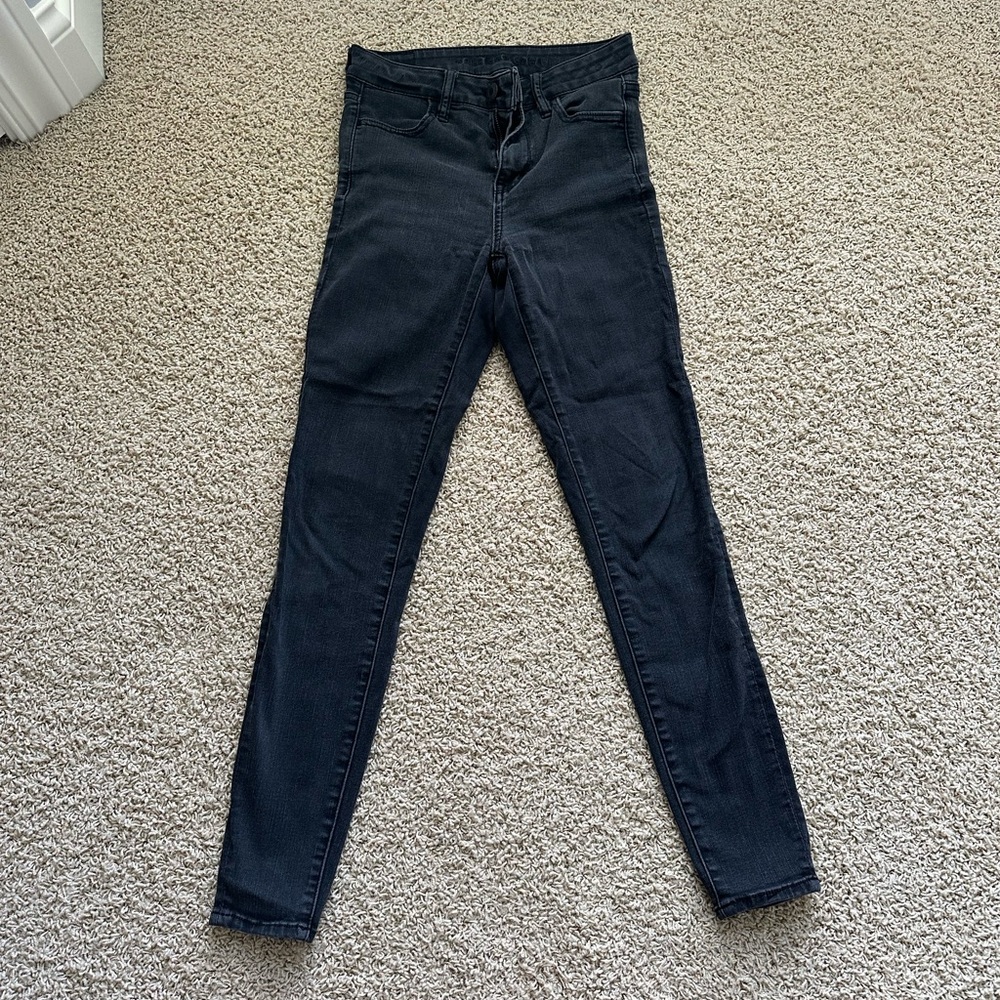 American Eagle Black Skinny Jeans